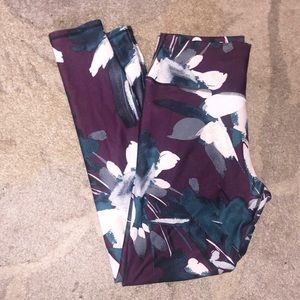 Fabletics floral printed high waist leggings